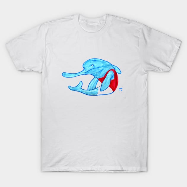 Long Nose Dolphin T-Shirt by CoolCharacters